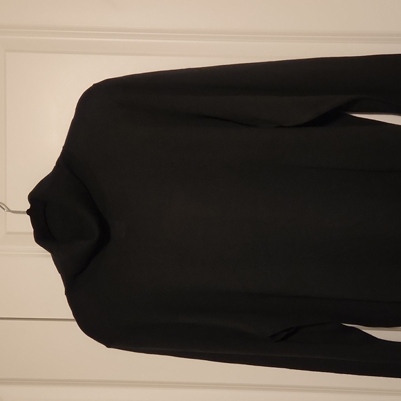 Ribbed knit turtleneck black xl Linea by Louis Dell'Olio - Picture 2 of 3